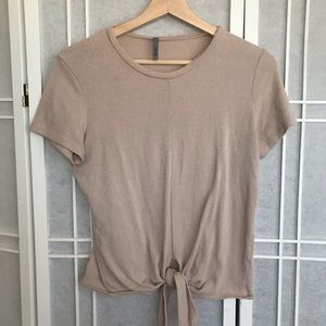 Cute, tie-up crop top